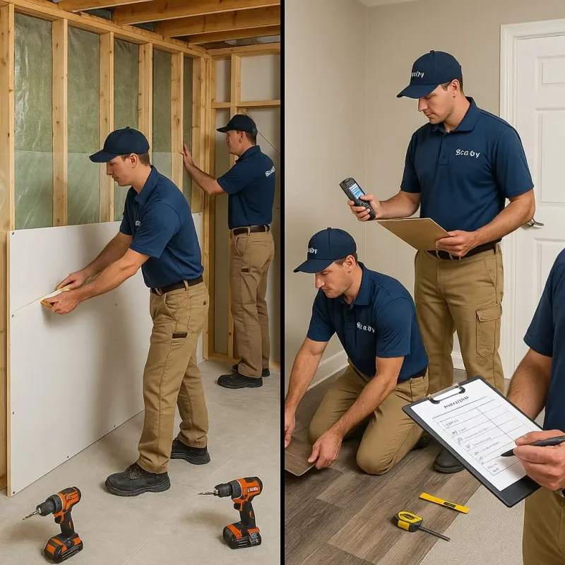 Repairs and Reconstruction process in Centreville, AL